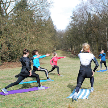 Outdoor Yoga Concentratie